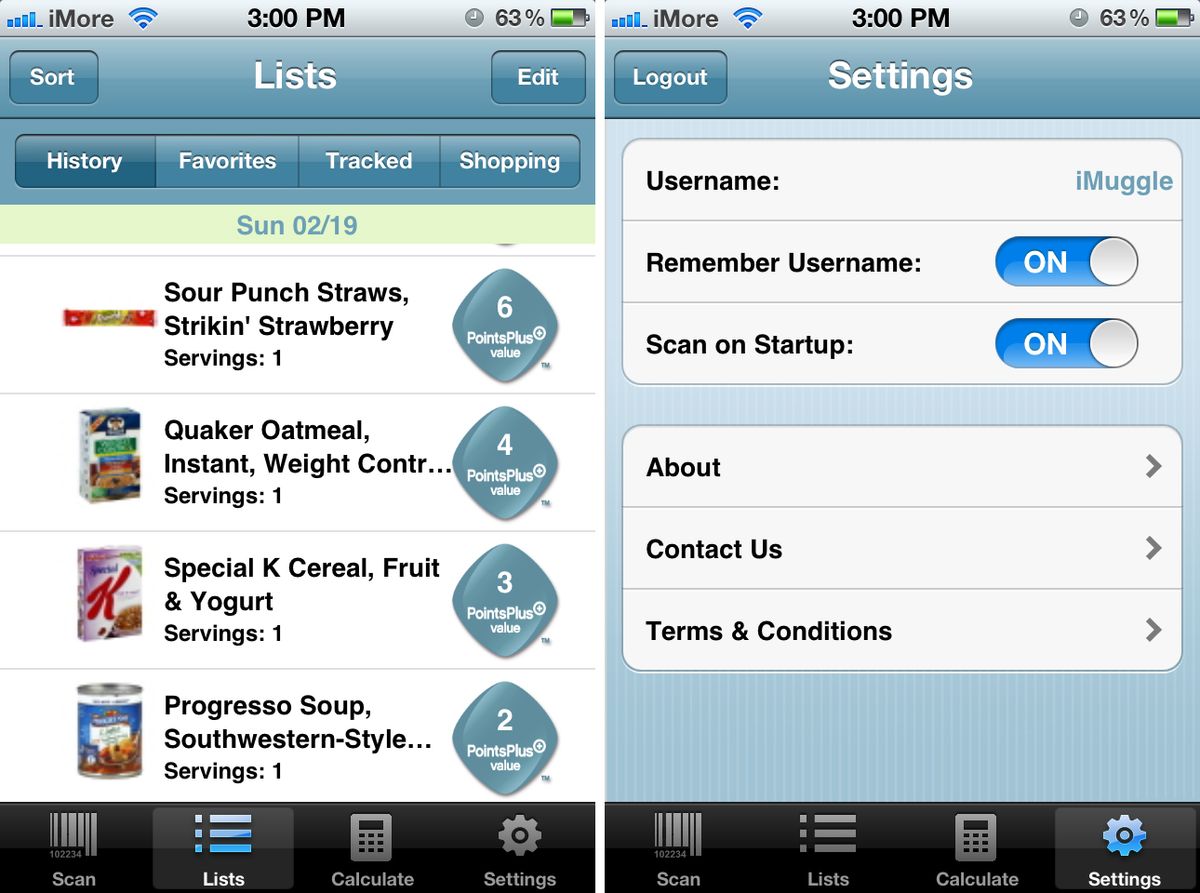 Weight Watchers Barcode Scanner review Fastest, easiest way to track