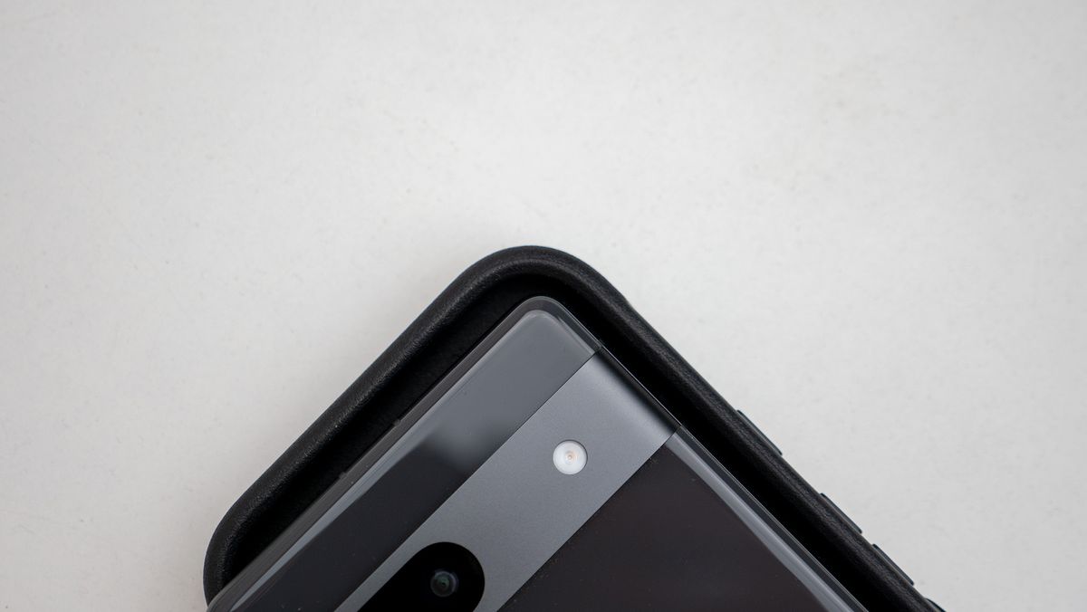 Poetic Google Pixel 8a cases with a Pixel 7a for comparison