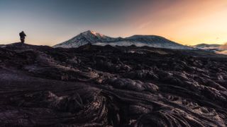 Tolbachik is a volcanic complex on the Kamchatka Peninsula in the far east of Russia.