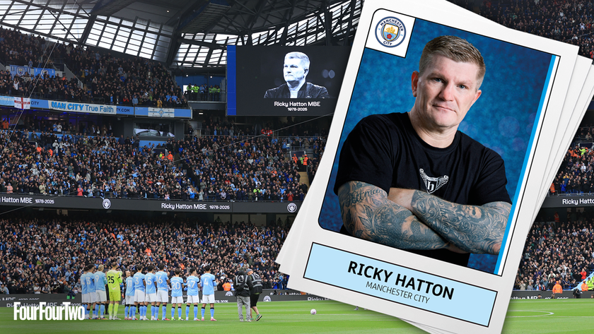 Players and fans pay homage to the late Ricky Hatton before Manchester City&#039;s home match vs Manchester United in 2025