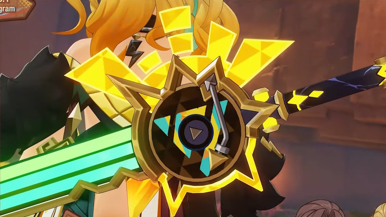 Genshin Impact - Close up of Xilonen wearing her signature weapon on her back