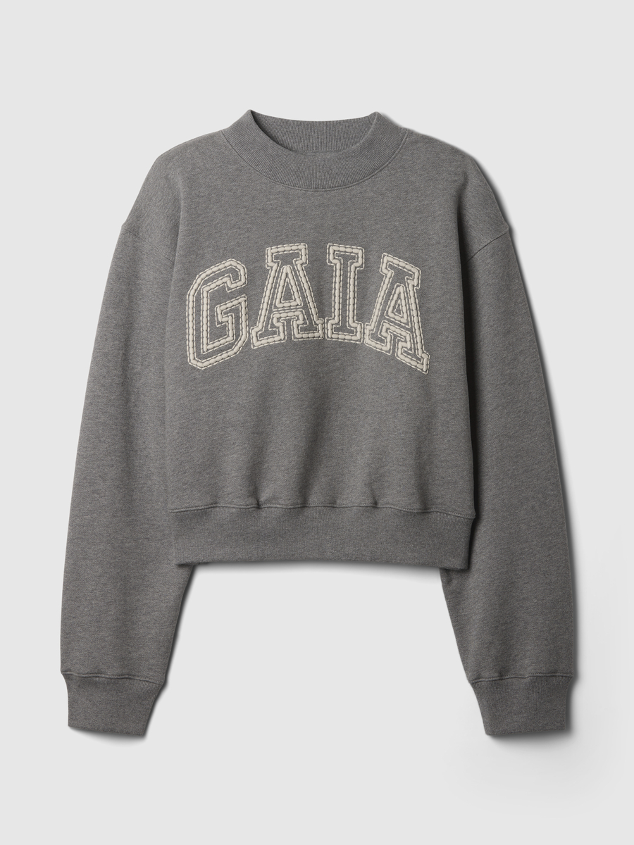 Gap x Cult Gaia, Cropped Logo Sweatshirt