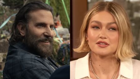 Bradley Cooper stars in Is This Thing On?, while Gigi Hadid is interviewed on The Drew Barrymore Show.
