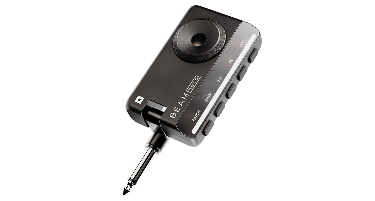The BEAM SOLO is the new headphone amp for guitar and bass from Blackstar Amplification, and is a compact unit with an integrated jack featuring amp models and effects, and a suite of digital features.