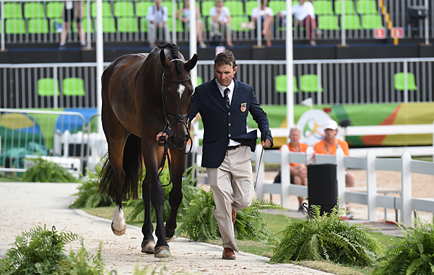 Phillip Dutton Mighty Nice Rio Olympics eventing final trot-up