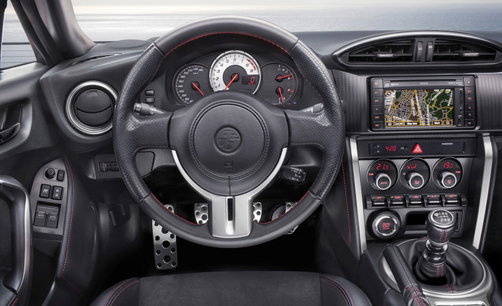 Toyota GT-86 interiors
