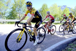 Giro d'Italia Donne 2022 - 33rd Edition - 9th stage San Michele Alladige - San Lorenzo Dorsino 113 km 09/07/2022 - Amber Kraak (NED - Team Jumbo - Visma) - photo Massimo Fulgenzi/PMG Sport/SprintCyclingAgencyÂ©2022