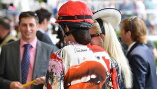 Jockeys wearing Vivienne Westwood