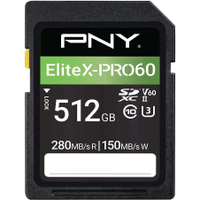 PNY 512GB EliteX-PRO60 Memory Card |$79.99now $67.99 at Amazon