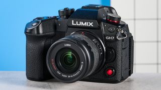 A Panasonic Lumix GH7 Micro Four Thirds camera