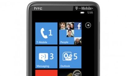 One of the Windows smartphones, the HTC DH7, sold out one day after its release.