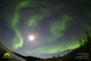 Aurora over Yellowknife, Canada, September 2, 2012