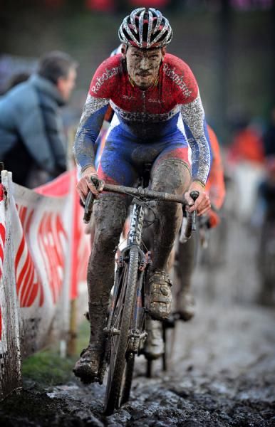 Lars Boom was active throughout the Namur World Cup.