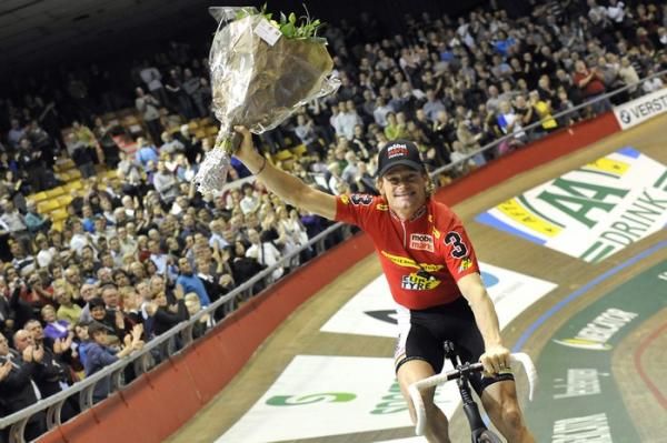 Bruno Risi was having a blast at his send-off in Gent