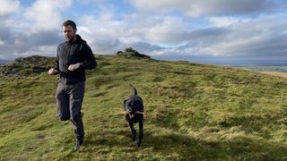 7 reasons you need a softshell jacket: running with dog