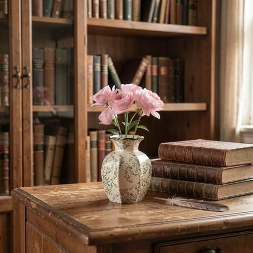 Chinoiserie Ceramic Vase