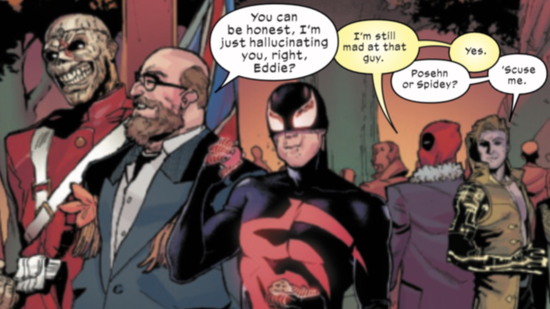Panel X-Men: La Gala del Fuego Infernal #1
