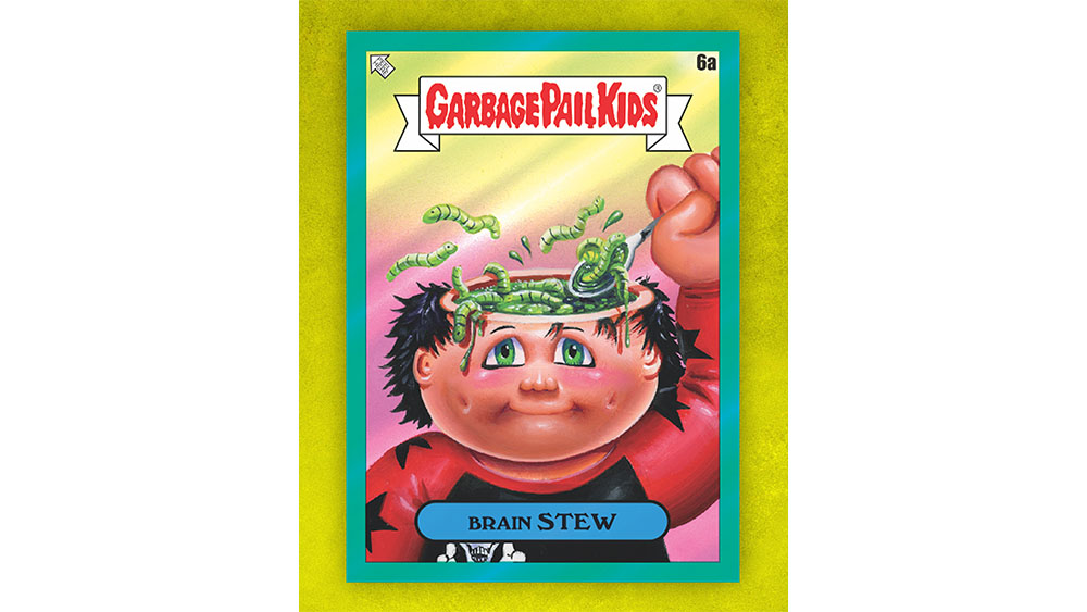 Green Day Garbage Pail Kids cards