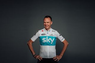 Chris Froome (Team Sky) in his 2018 race kit