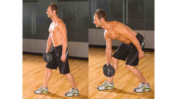 Unilateral deadlift