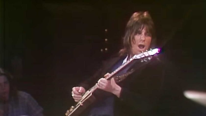 Jeff Beck onstage at the Midnight Special