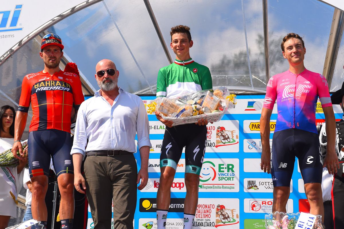 The podium ceremony
