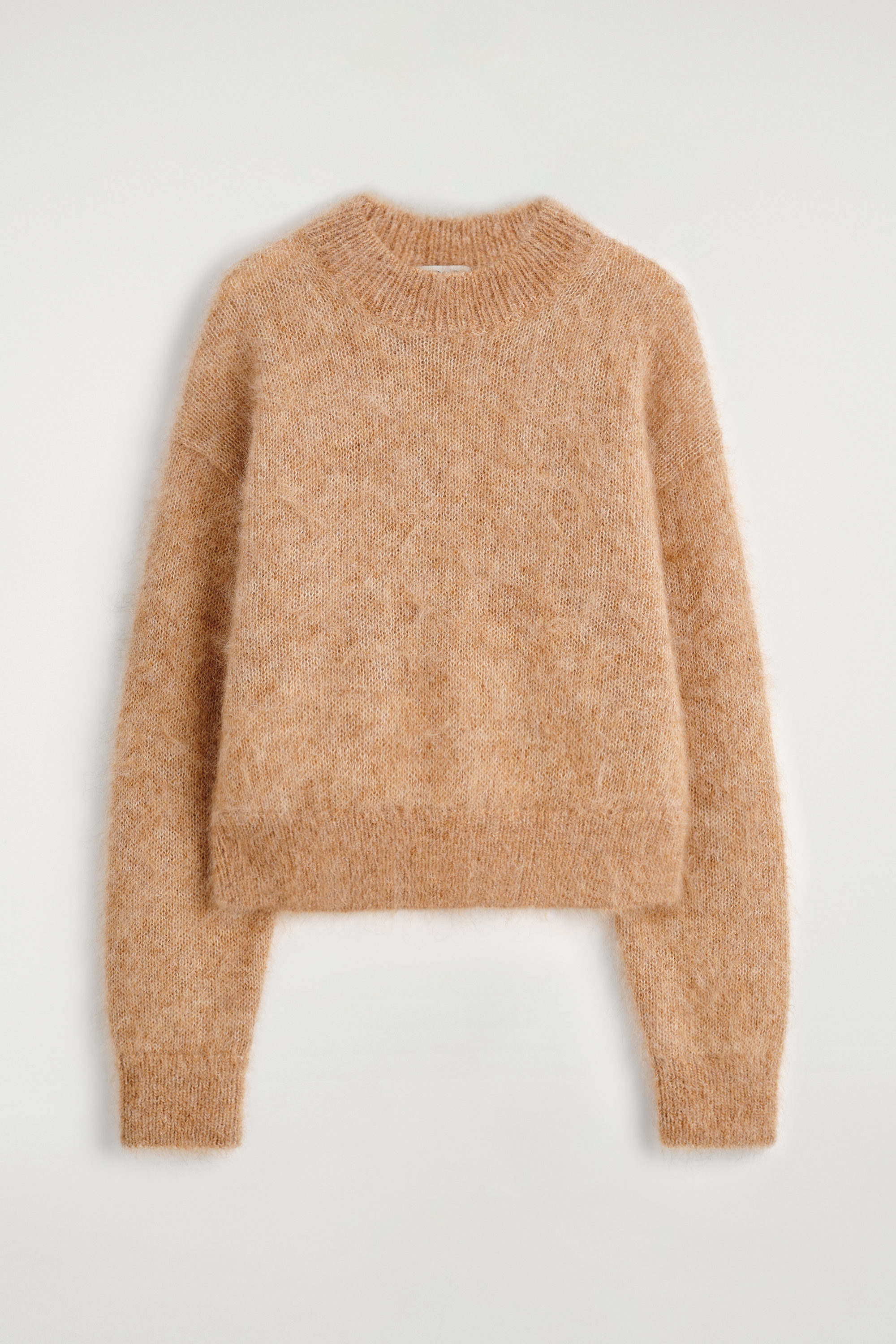 Mohair-Wool Crew-Neck Jumper