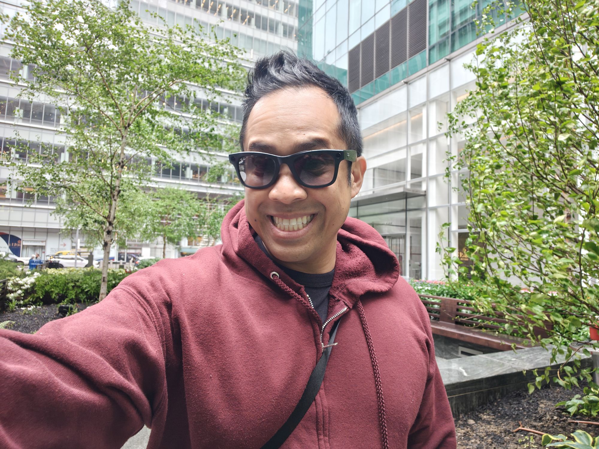 Motorola Razr Ultra 2025 selfie sample.