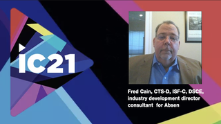 Fred Cain, CTS-D, ISF-C, DSCE, industry development director consultant community for Absen