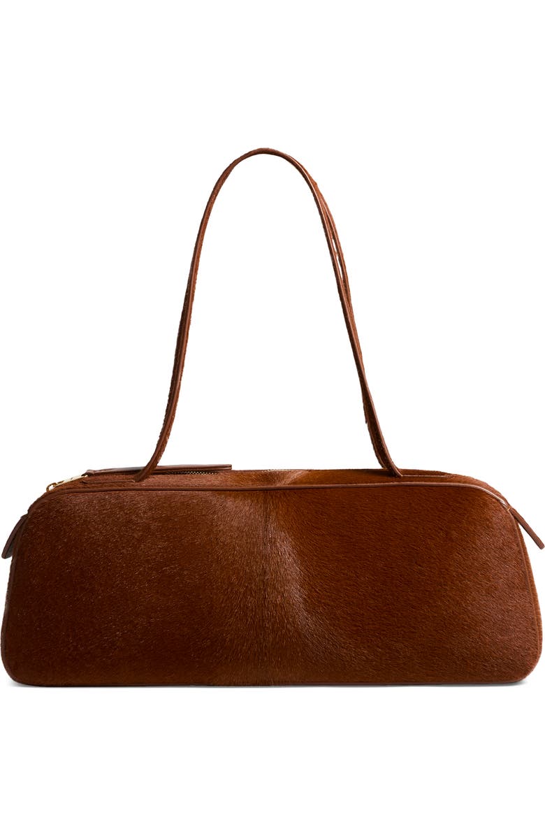 Khaite Simona Genuine Calf Hair Shoulder Bag