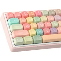 TYRIXKI Sublimation Rainbow Candy Keycaps Set