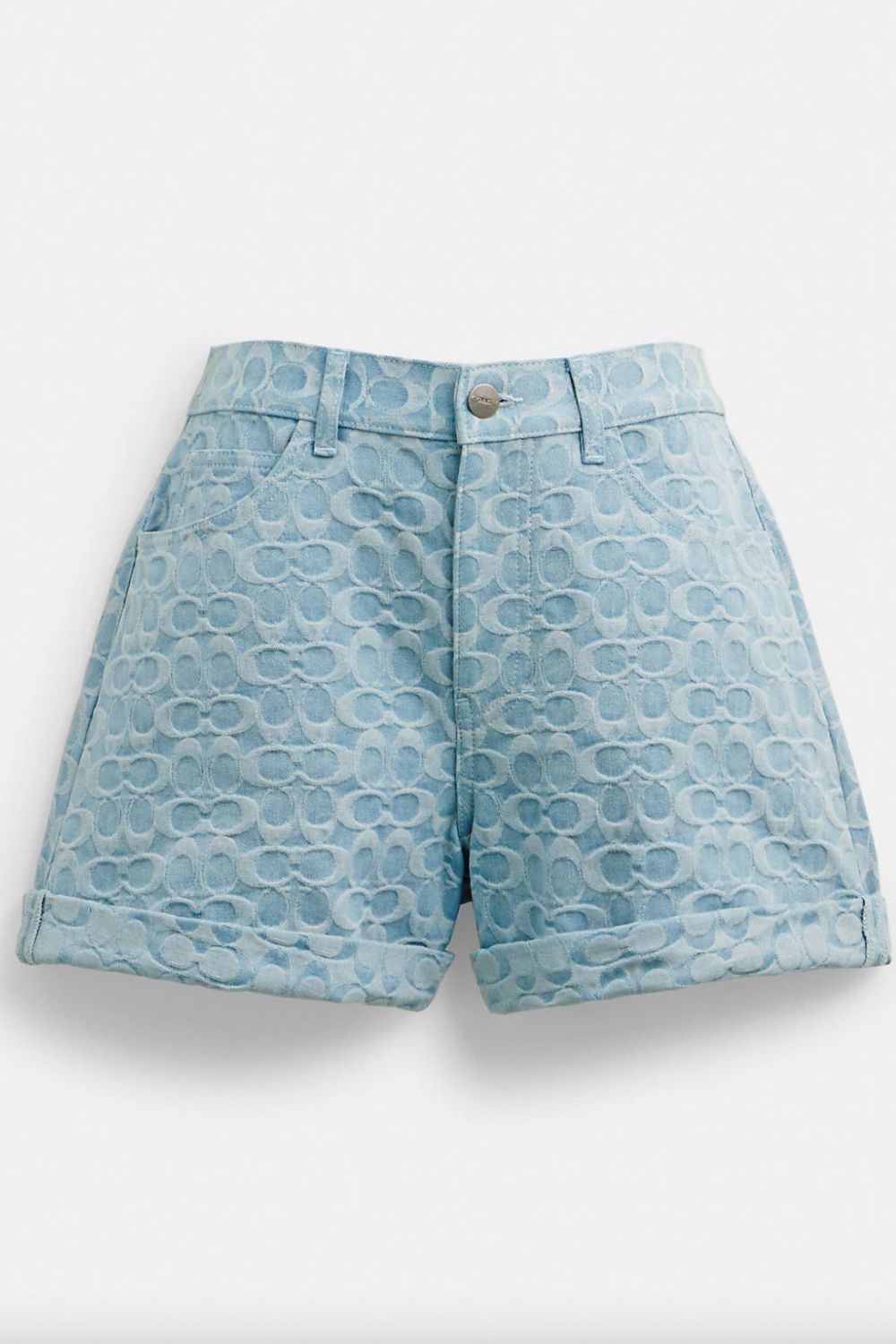 Coach Signature Denim Shorts