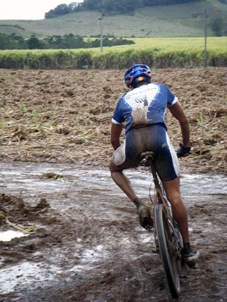 It was wet in some of the corners.