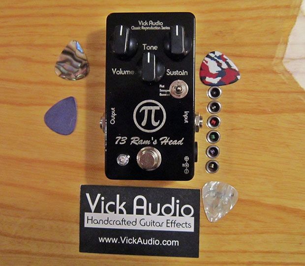 Gear Review: Vick Audio 73 Ram's Head Pedal | Guitar World