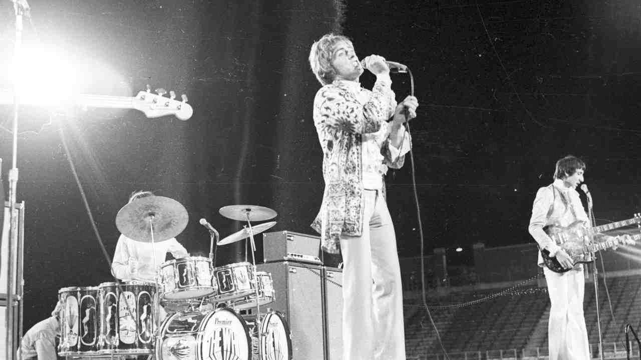 The Who posing for a photograph in 1967
