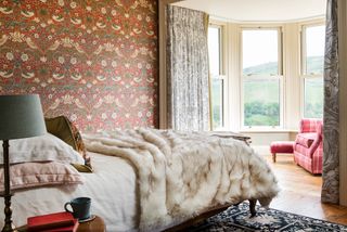 Yorkshire Dales village home with William Morris wallpapers