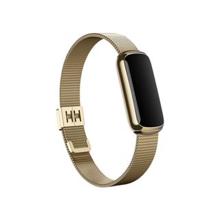 Workout based on star sign: Fitbit Stainless Steel Mesh Band for Fitbit Luxe, Soft Gold 