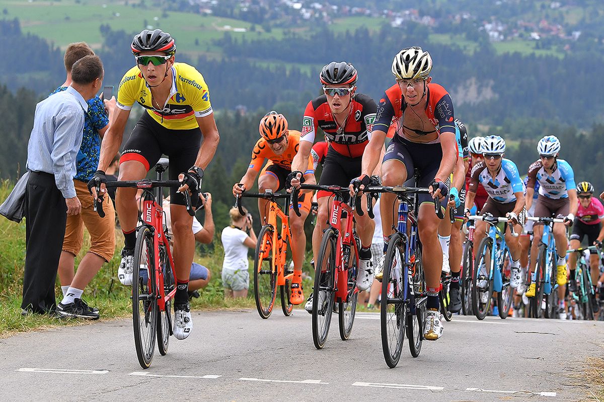 Dylan Teuns at the Tour de Pologne