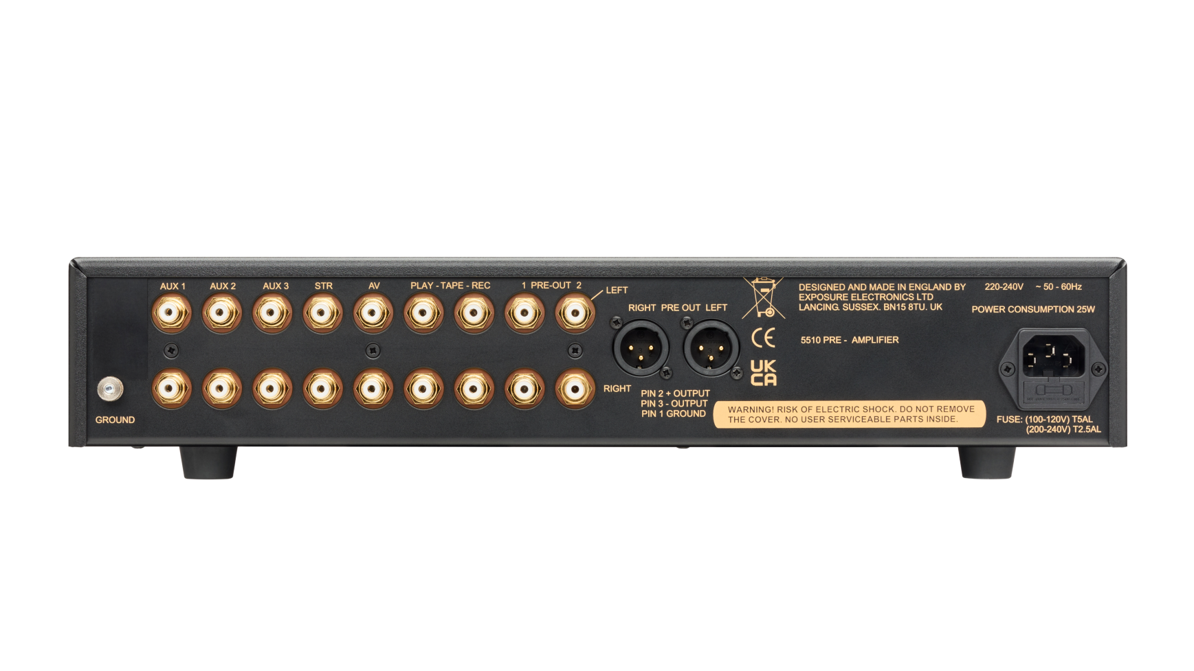 Exposure 5510 preamplifier