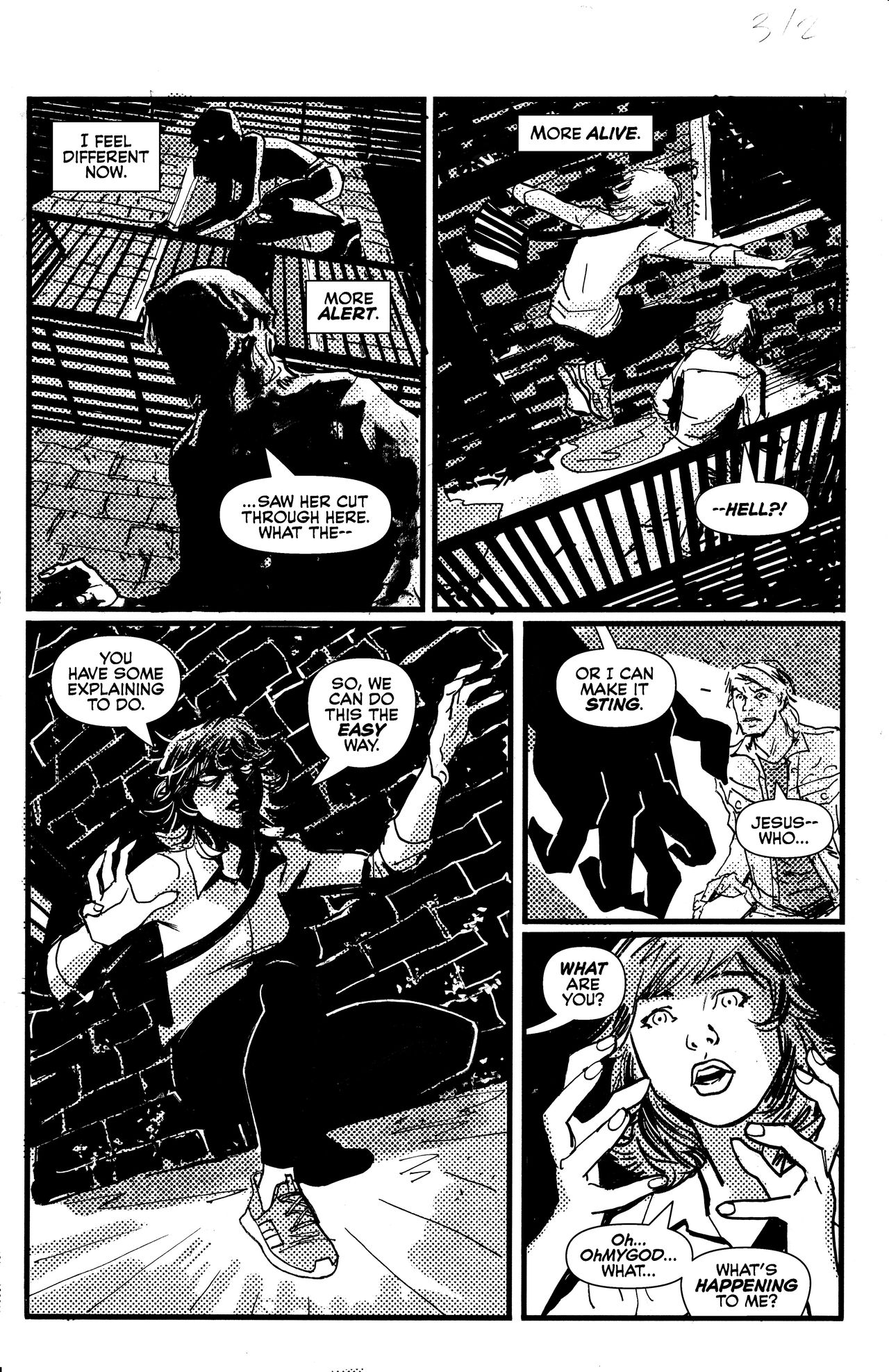 Sandy Jarrell's interior illustrations from Alter Ego.