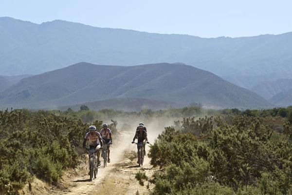 Riders during stage 1