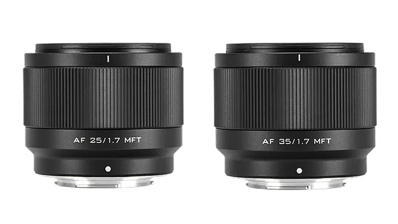 Viltrox 25mm and 35mm f/1.7 Air lenses (Micro Four Thirds)