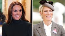 A composite of a picture of Kate Middleton and a picture of Zara Tindall, taken at different events in October 2026