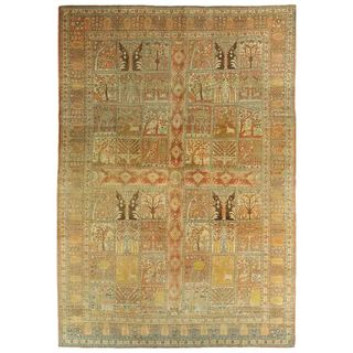 Antique Tabriz Rug Carpet