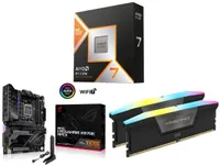 AMD Ryzen 7 9850X3D, 32GB DDR5-RAM, Asus ROG Crosshair X870E Apex