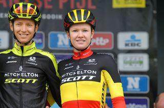 Belgian champion Jolien D'Hoore (Mitchelton-Scott)
