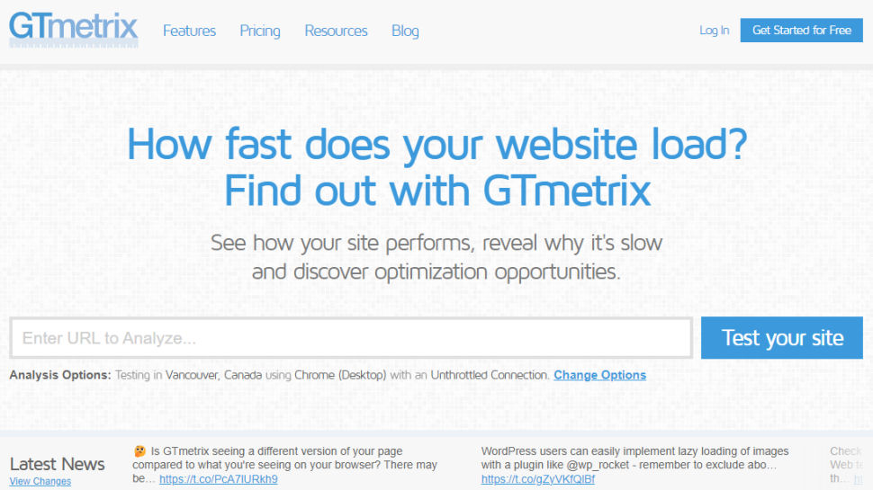 GTmetrix