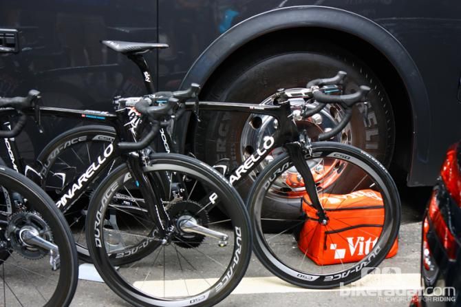 Team Sky's Pinarello Dogma 2 machines took the second spot in this year's Cyclingnews Reader Poll.