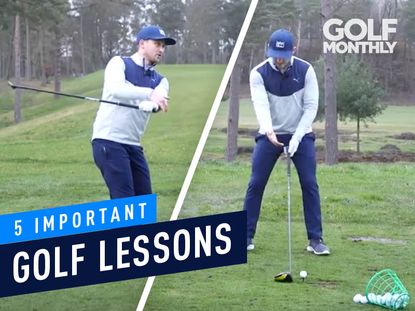 5 important golf lessons