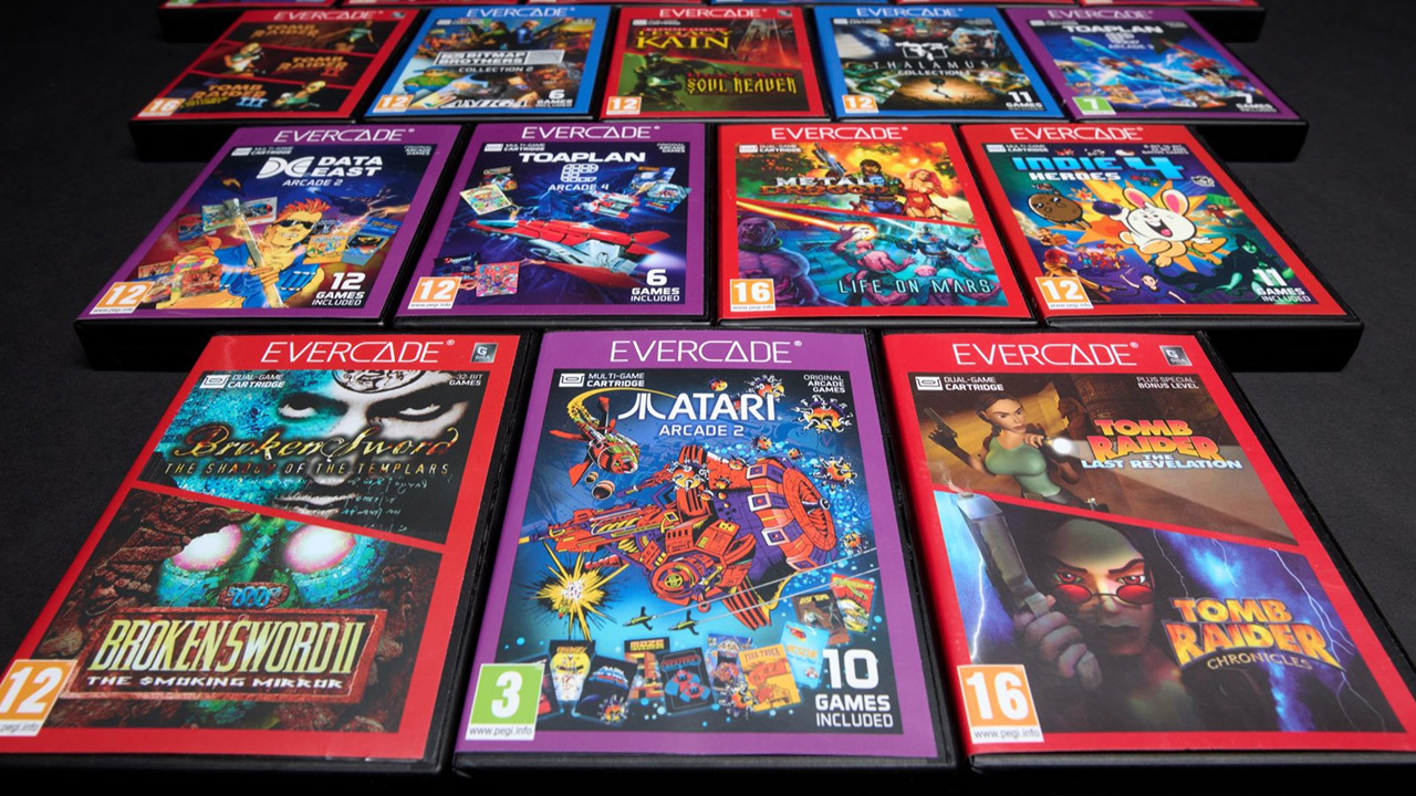 Evercade cartridges